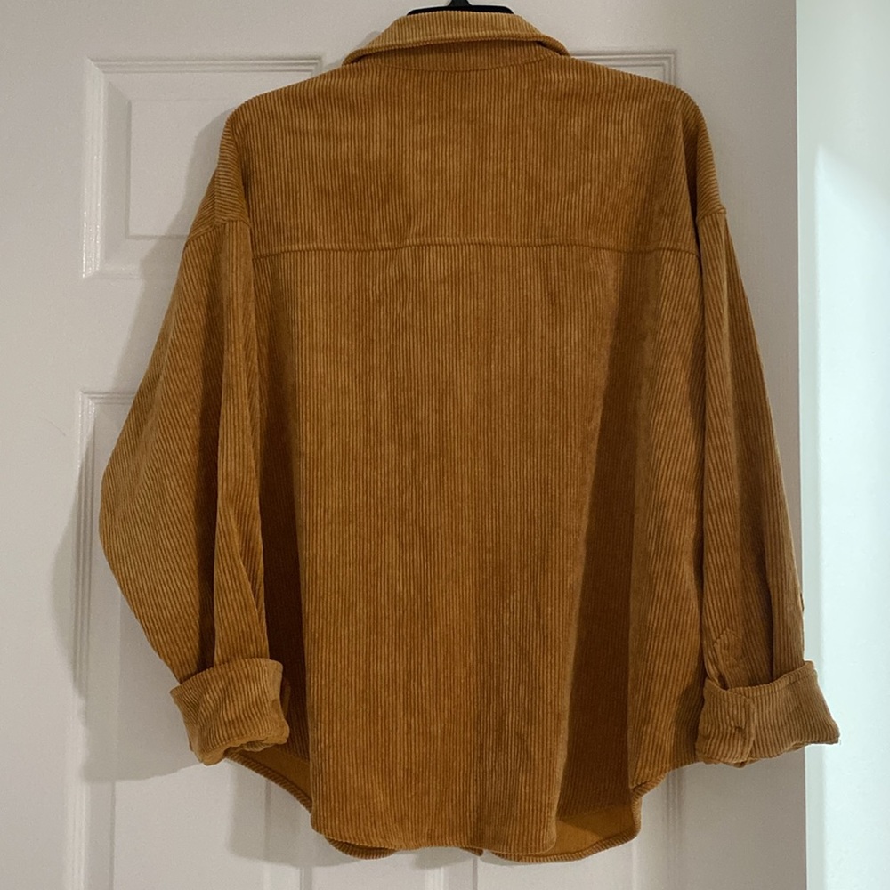 Corduroy Button Down Fall Layer Piece - image 2